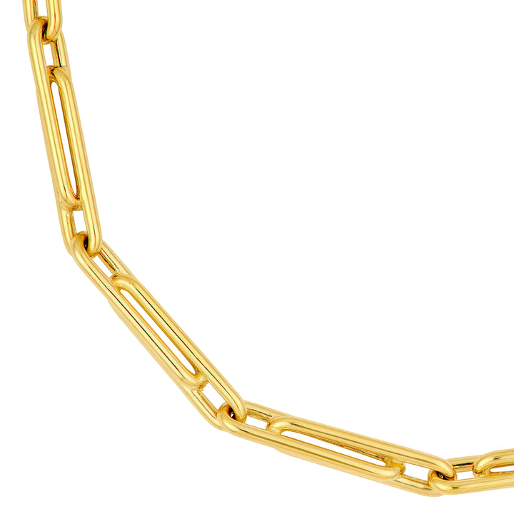 3.70mm Interlocking Paper Clip Chain