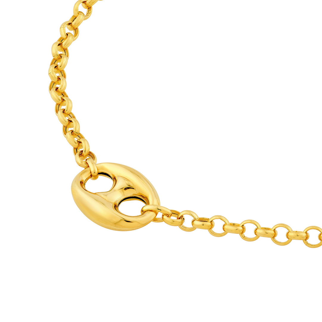 Rolo Puff Mariner Link Chain