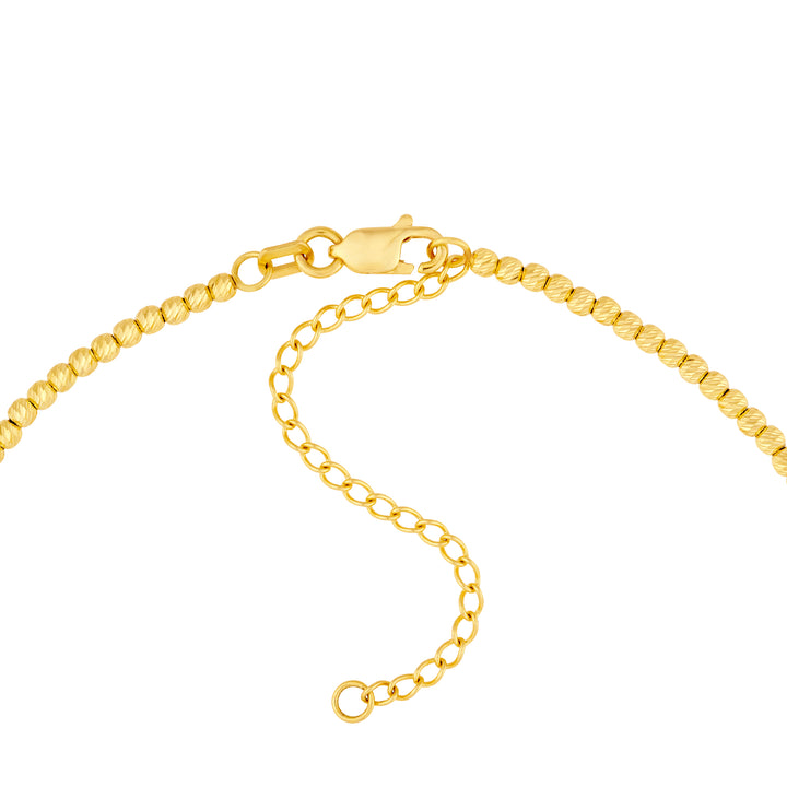 Textured Shimmering Bead Chain