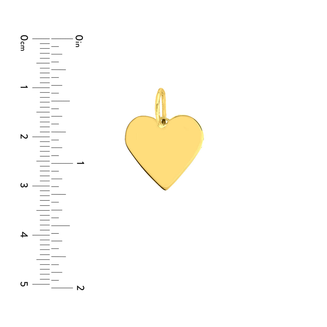 Heart Engravable Charm