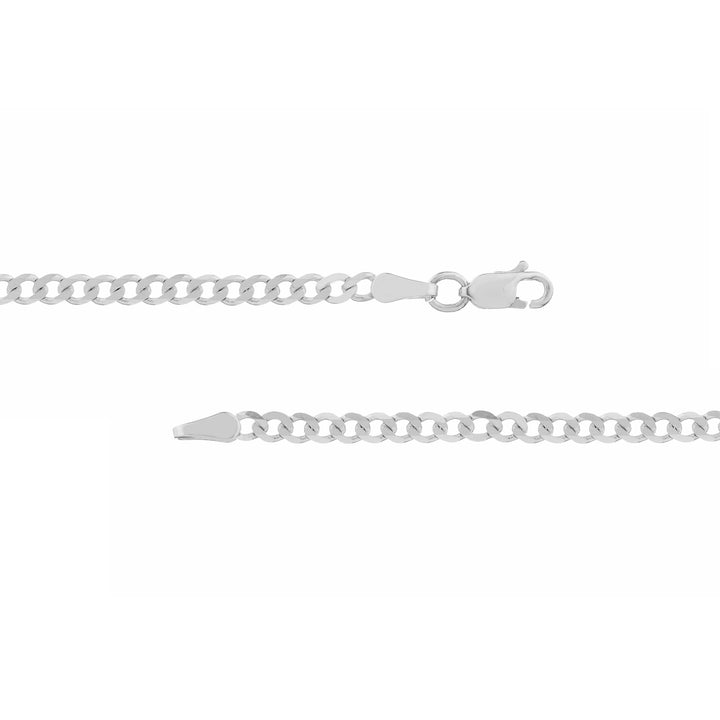 Block Nameplate Curb Chain Necklace