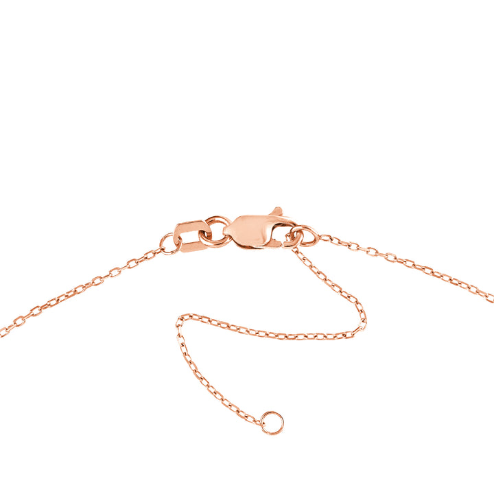 Mini Block Nameplate Station Necklace