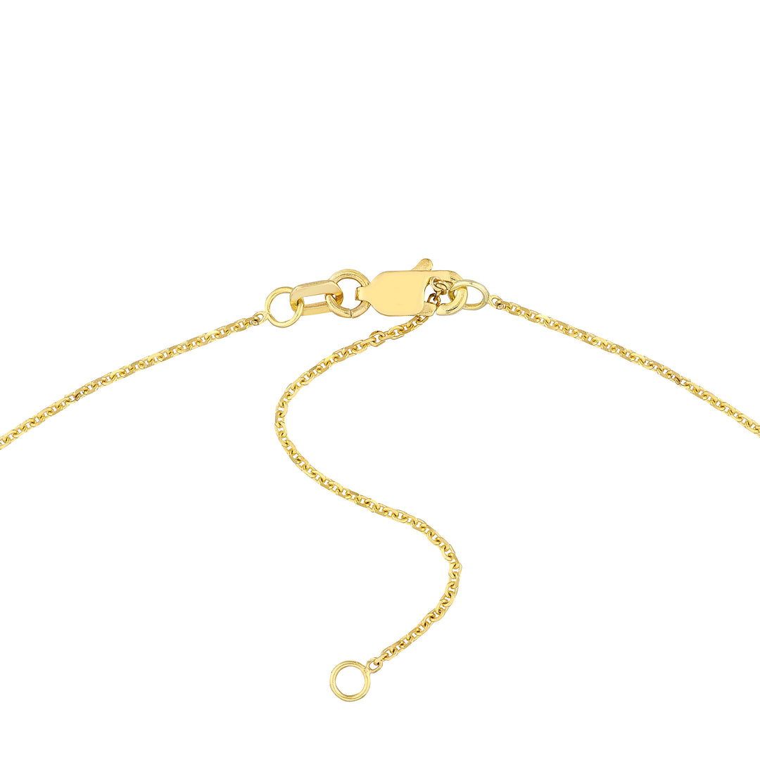 7mm Cursive Nameplate Necklace