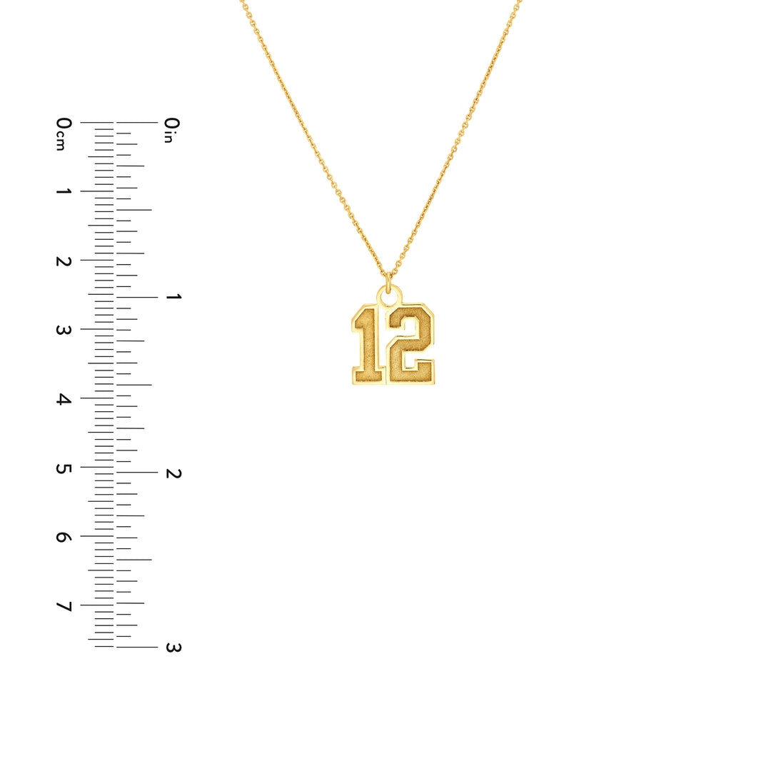 Personalization Large Vertical Varsity Numerals