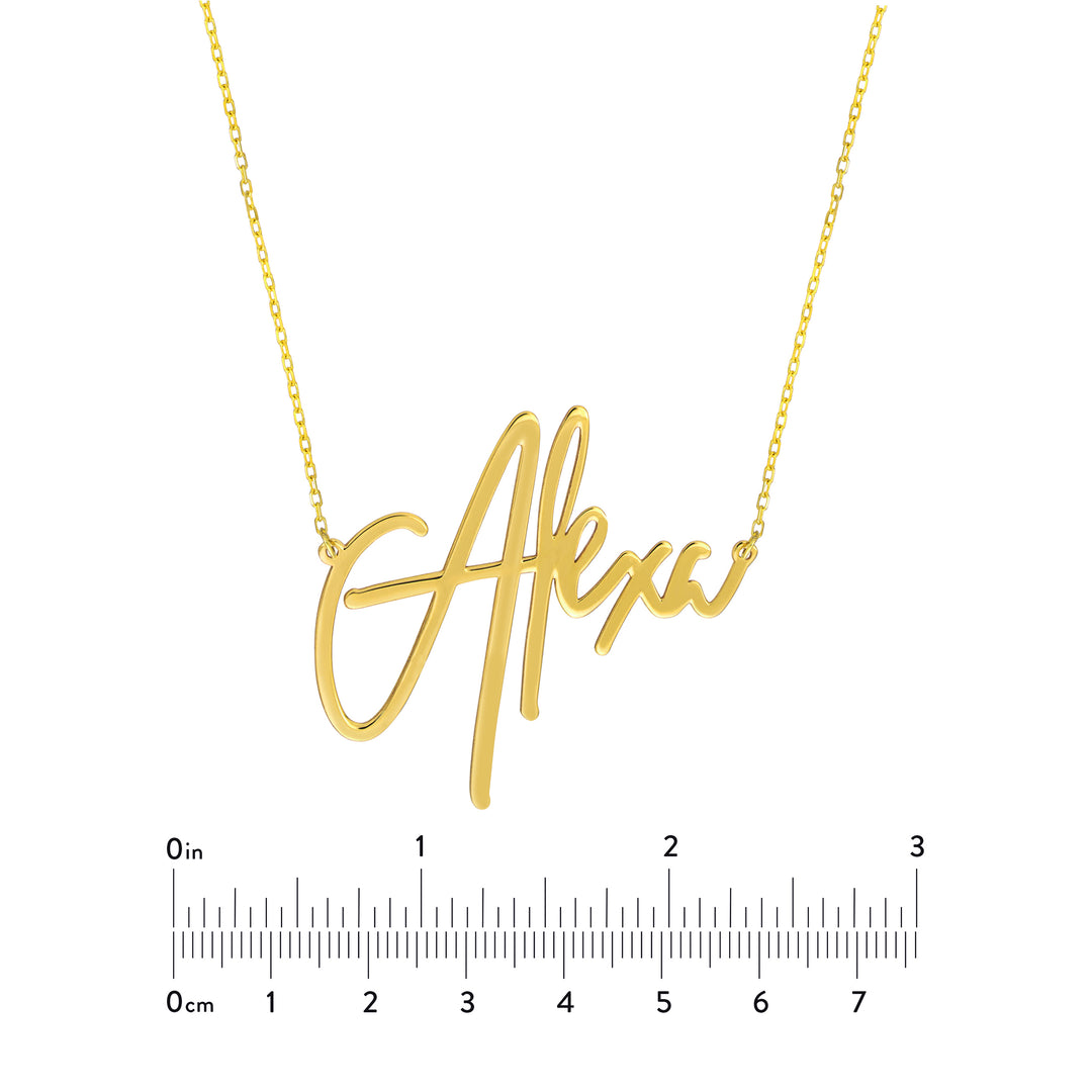 Personalization Large Signature Font