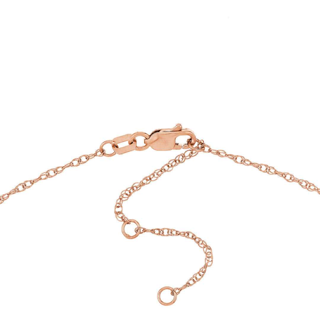 5mm Script Font Nameplate Necklace