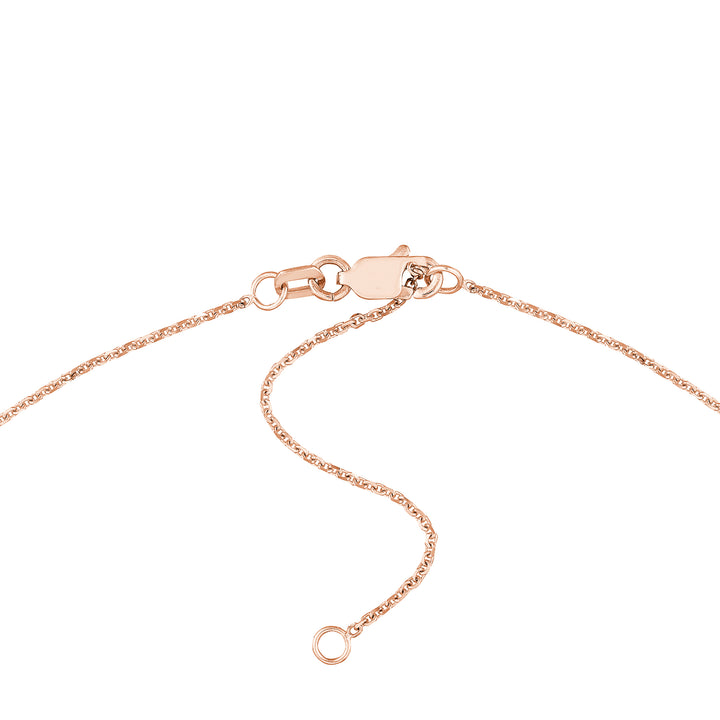 5mm Script Font Nameplate Necklace