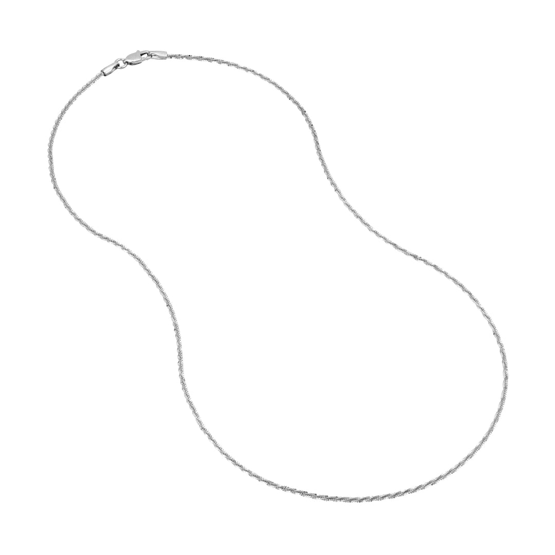 1.45mm Sparkle Chain with Lobster Lock