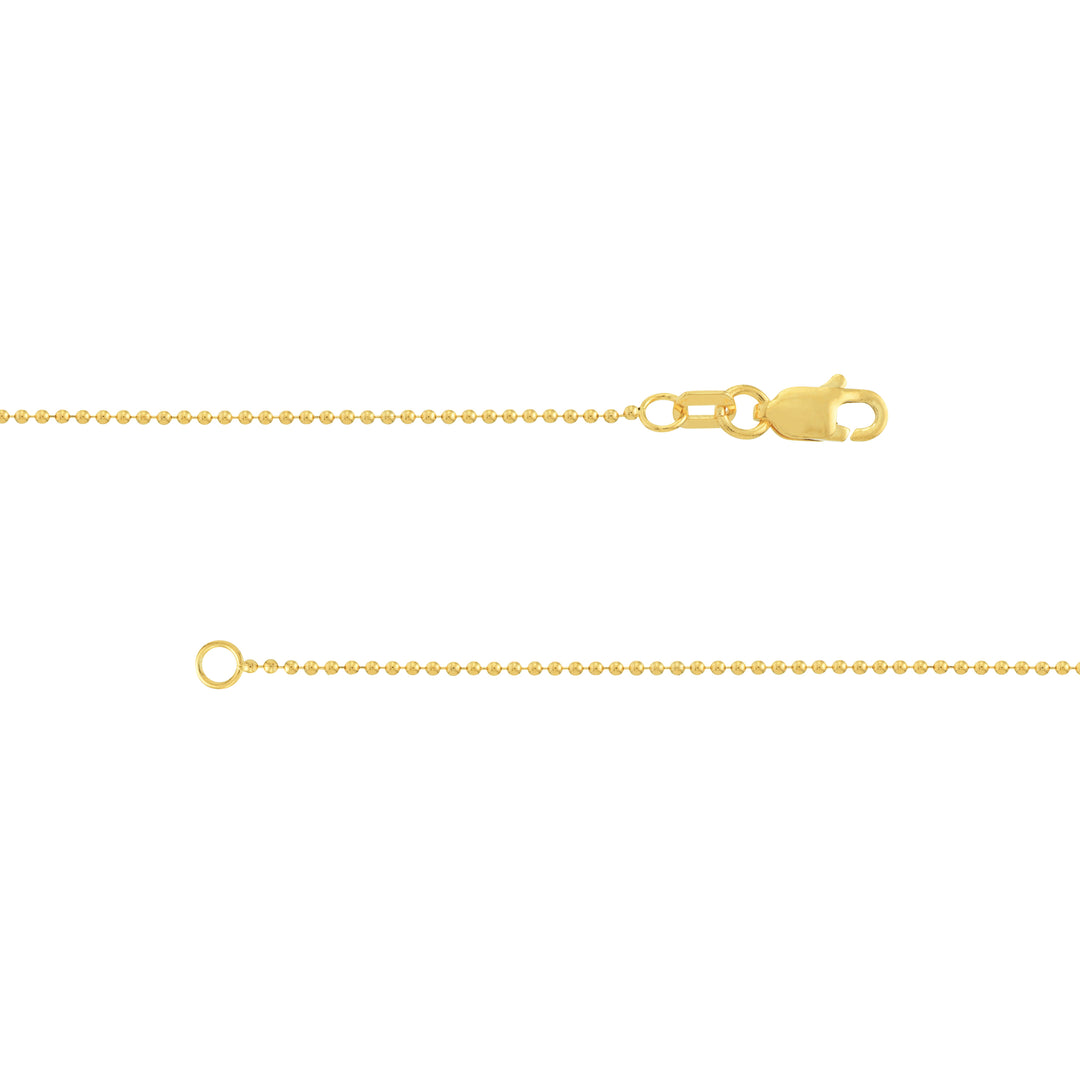1.5mm Bead Chain with Lobster Lock