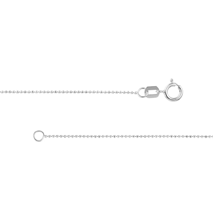 0.78mm D/C Bead Chain with Spring Ring