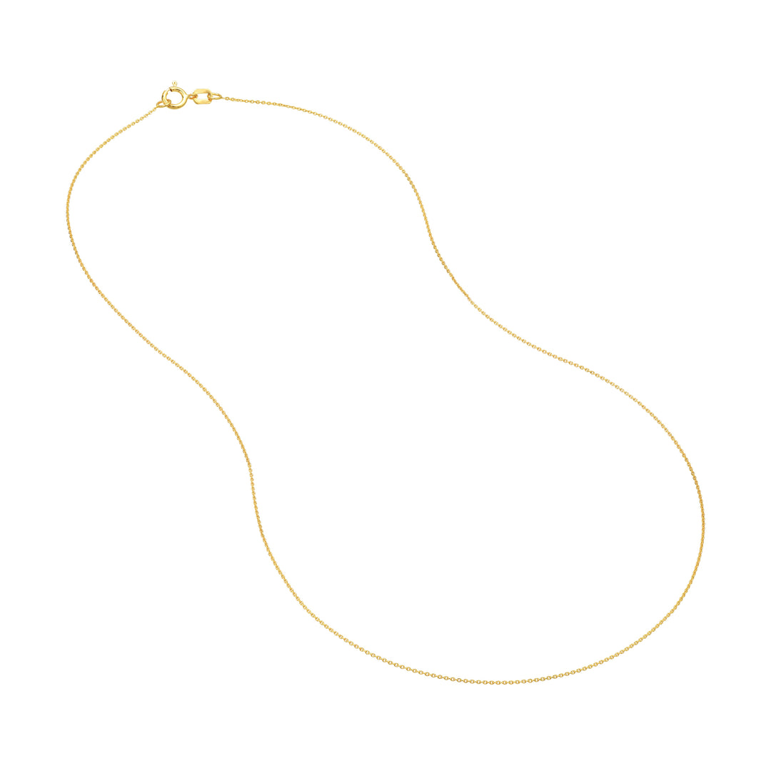 0.7mm Cable Chain with Spring Ring