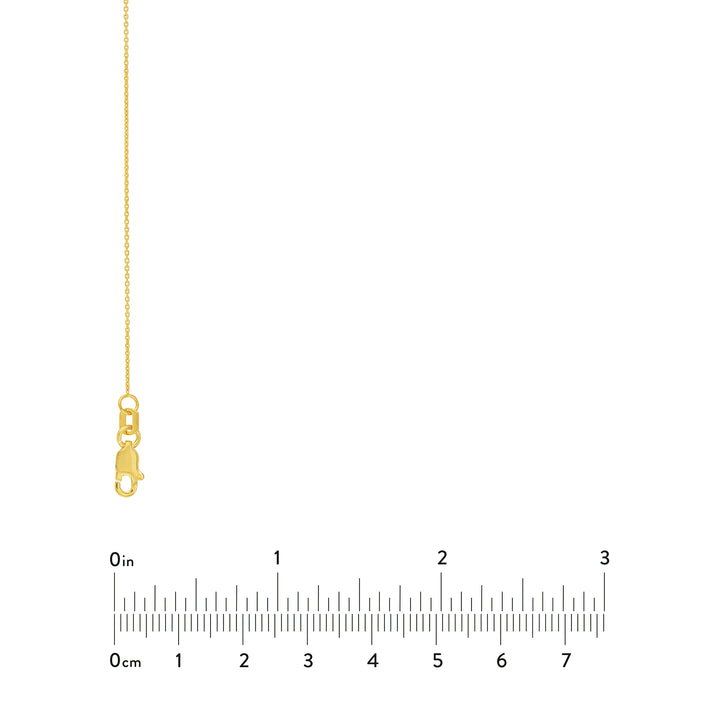 0.70mm Cable Chain with Lobster Lock