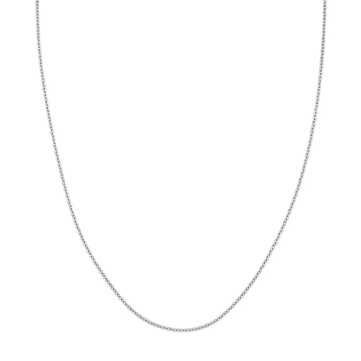 Sterling Silver 2mm Cable Chain with Lobster Lock