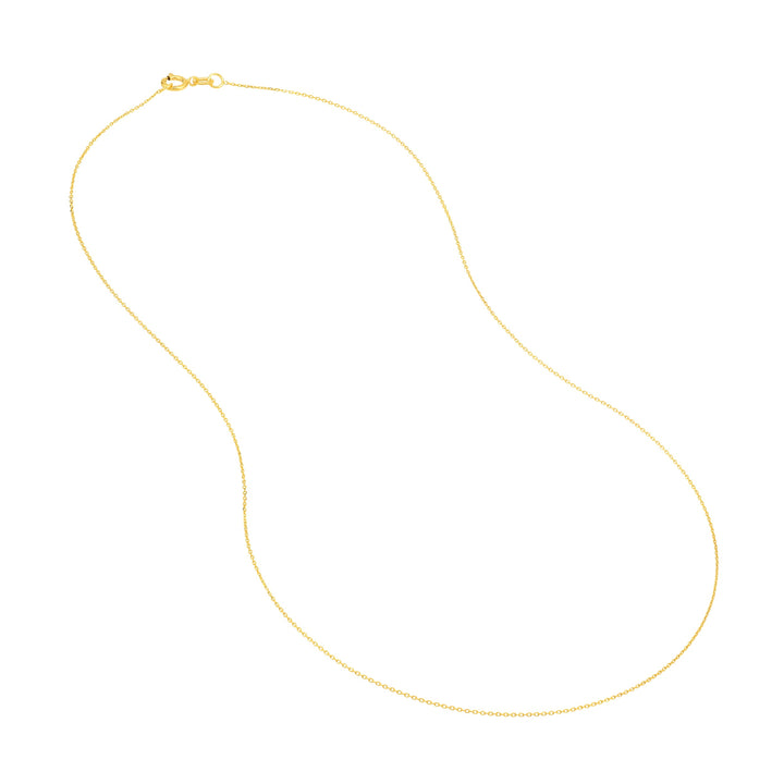 0.65mm D/C Cable Chain with Spring Ring Qtag