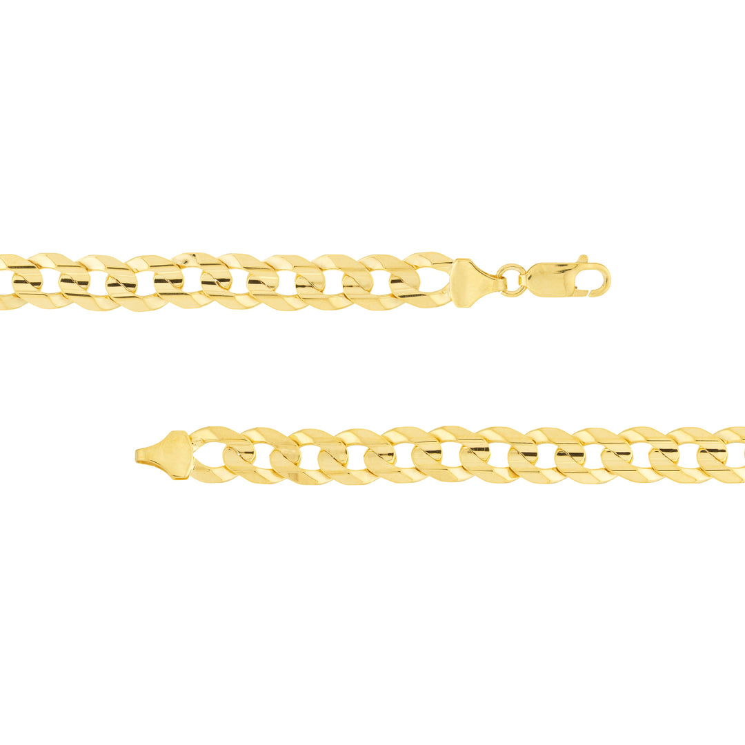 8.7mm Cuban Curb Chain with Lobster Lock