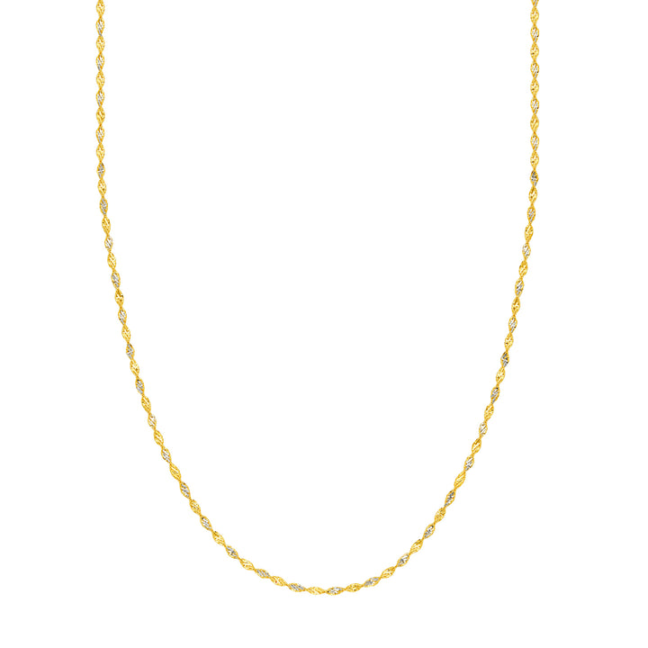 2.10mm Two Tone Dorica Chain