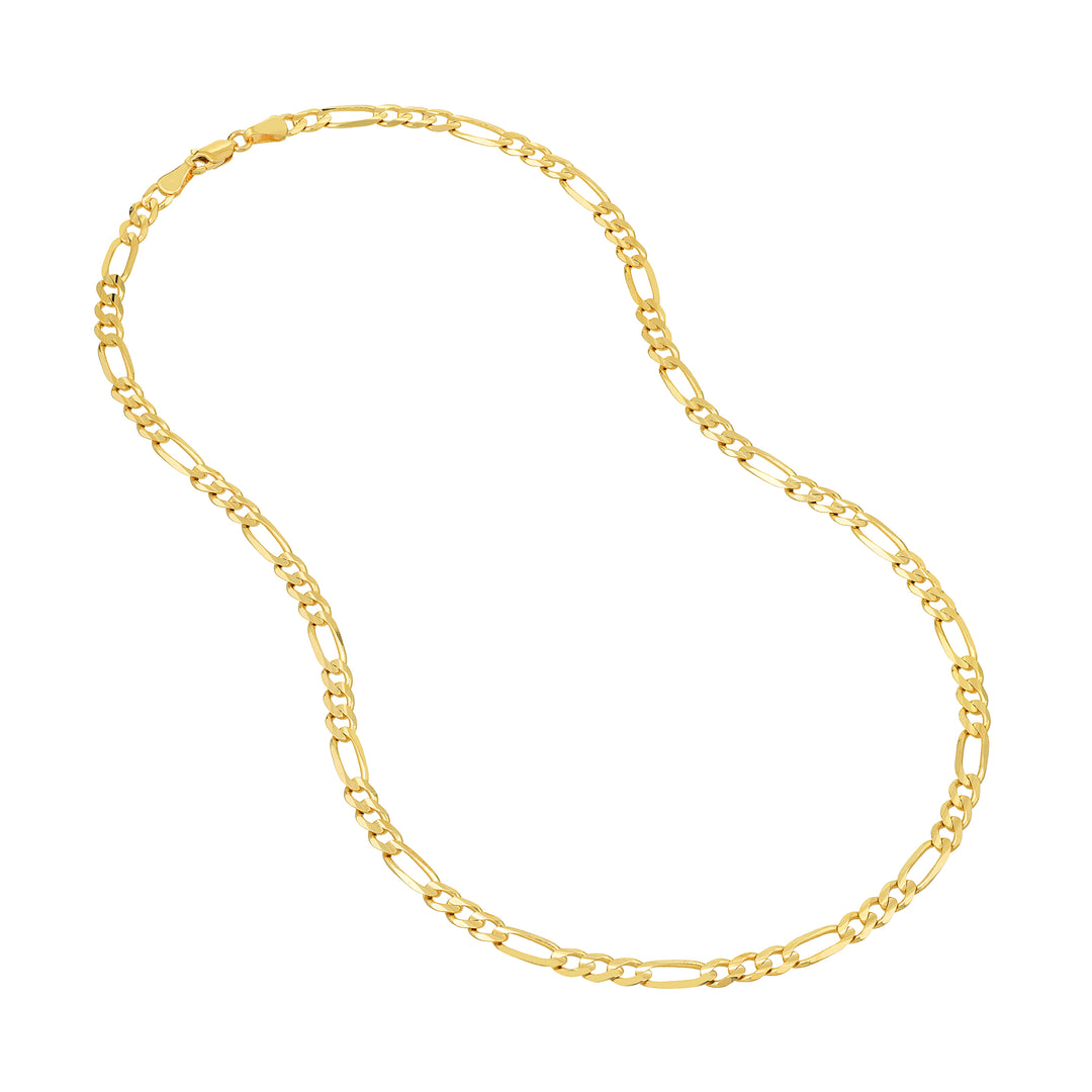 4.75mm Concave Figaro with Lobster Lock