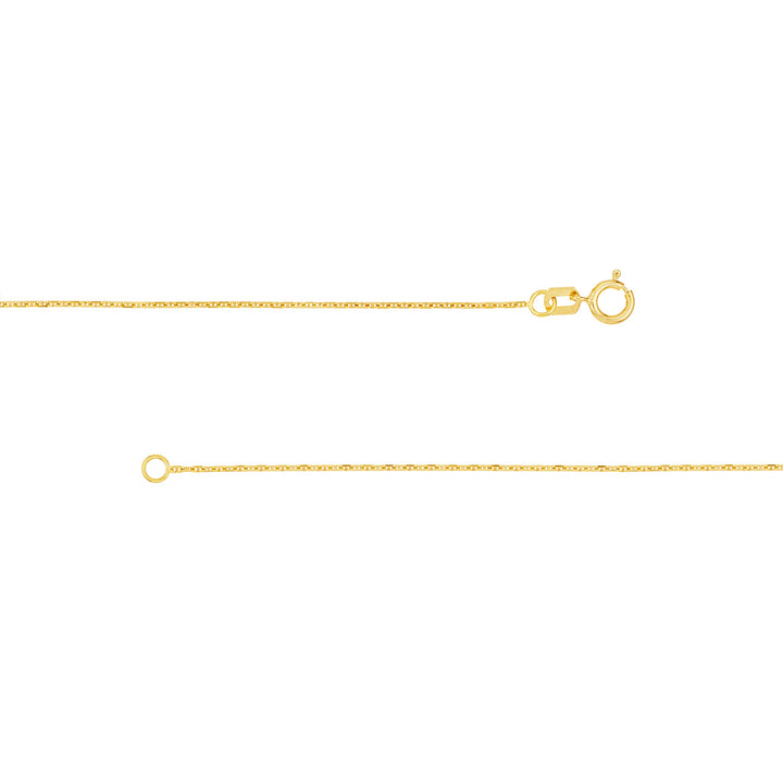 1.05mm D/C Anchor Chain with Spring Ring Qtag