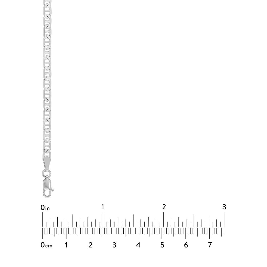 3.70mm Mariner Chain with Lobster Lock