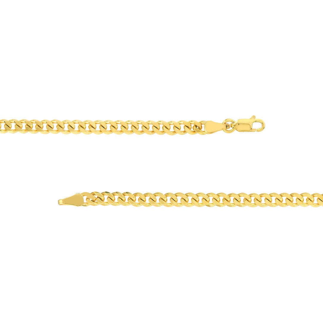 4.20mm Curb 120 with Lobster Lock Bracelet