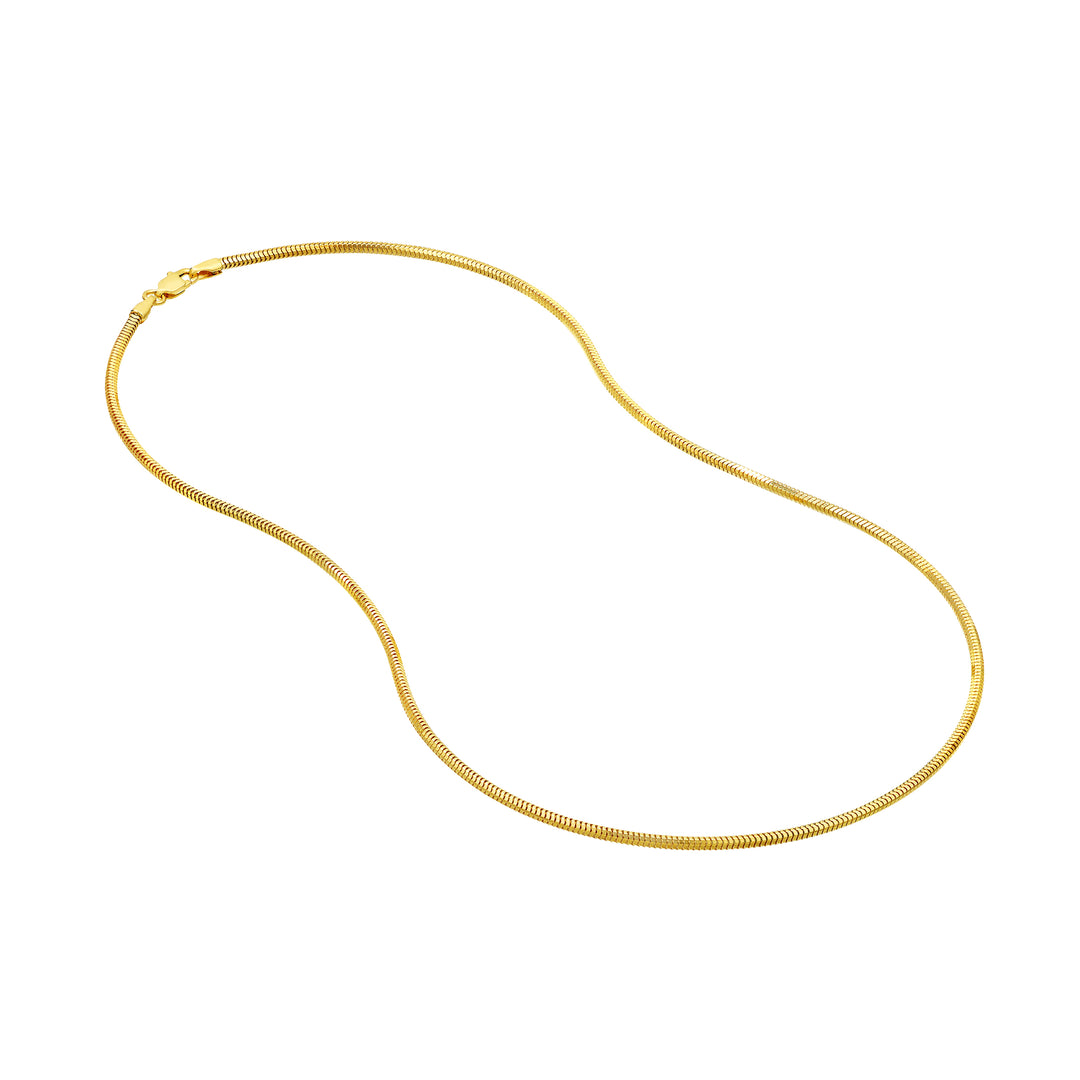 1.9mm Snake Chain with Lobster Lock