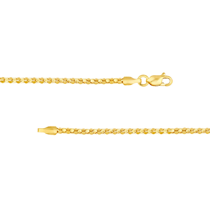 1.85mm Mirror Popcorn Chain