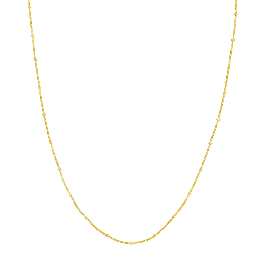 2.0mm D/C Saturn Curb Chain with Lobster Lock