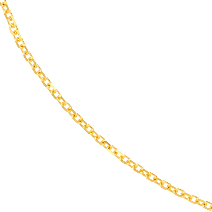 1.25mm D/C Cable Chain with Lobster Lock