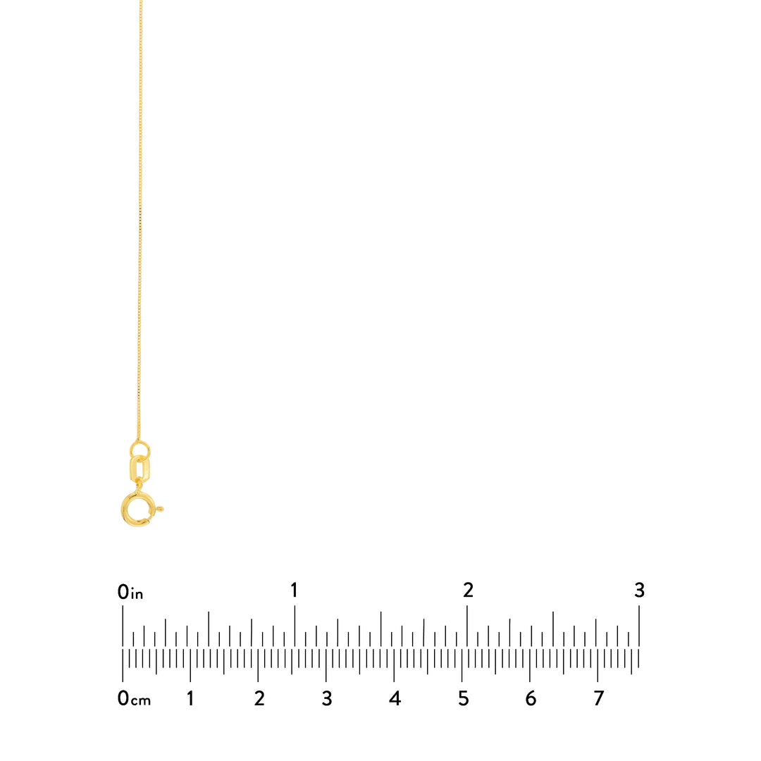 0.42mm Box Chain with Spring Ring