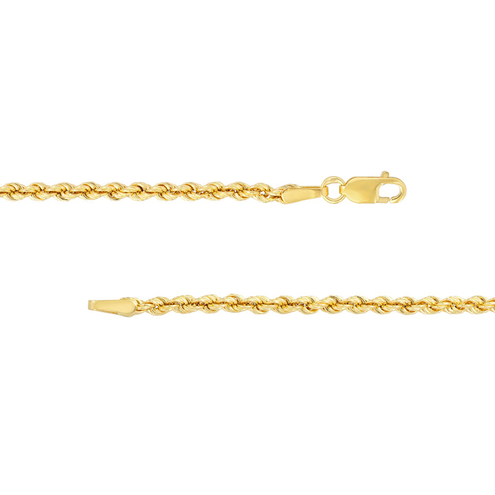 2.3mm Light Rope Chain with Lobster Lock