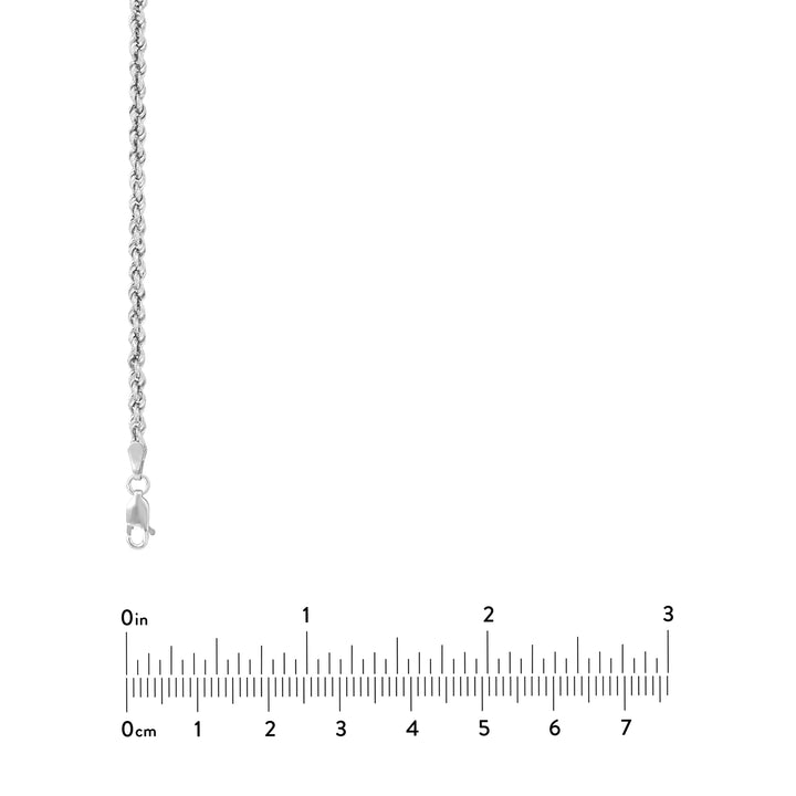 2.9mm Light Rope Chain with Lobster Lock