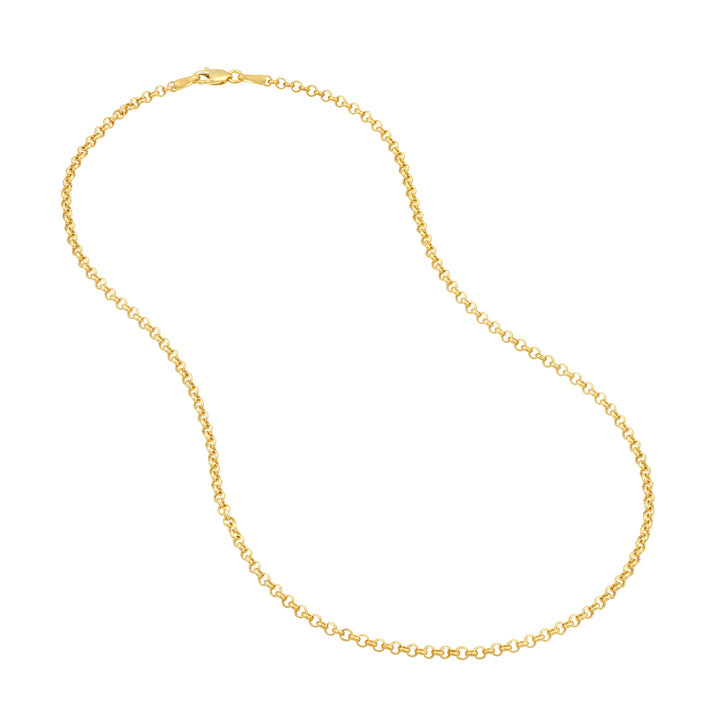 2.50mm Hollow Rolo Chain