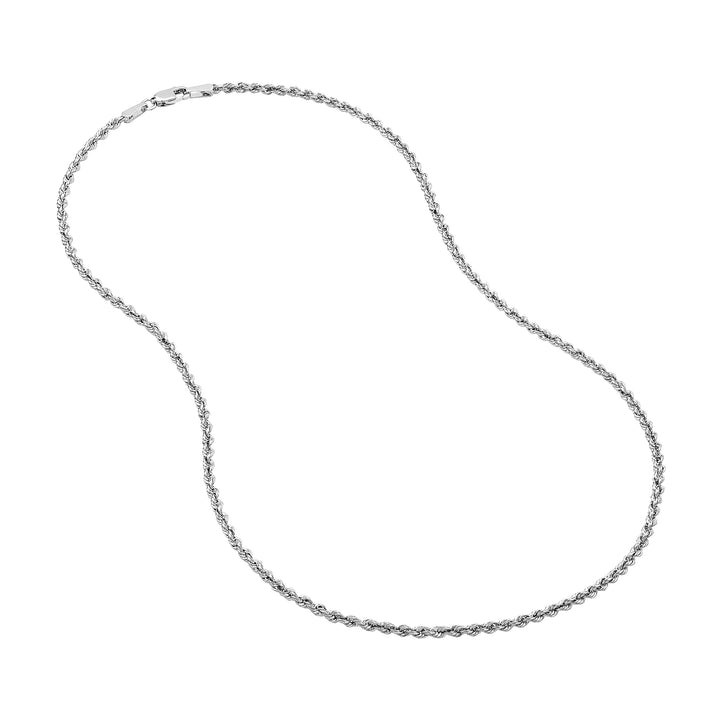 2mm Light Rope Chain with Lobster Lock