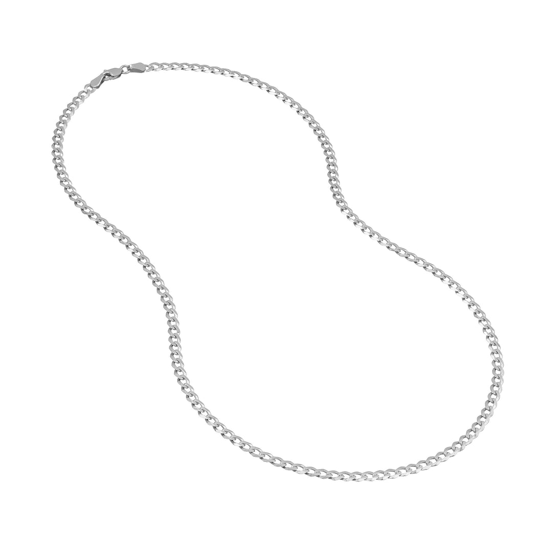 3.7mm Curb Chain with Lobster Lock