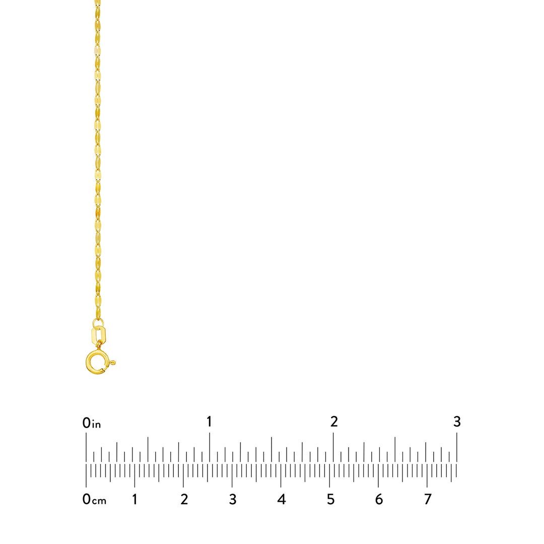 1.45mm Hammered Forzentina Chain