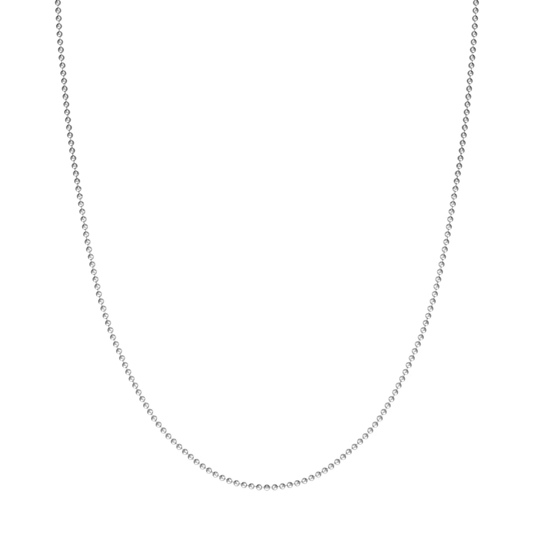 Sterling Silver 1.5mm Bead Chain