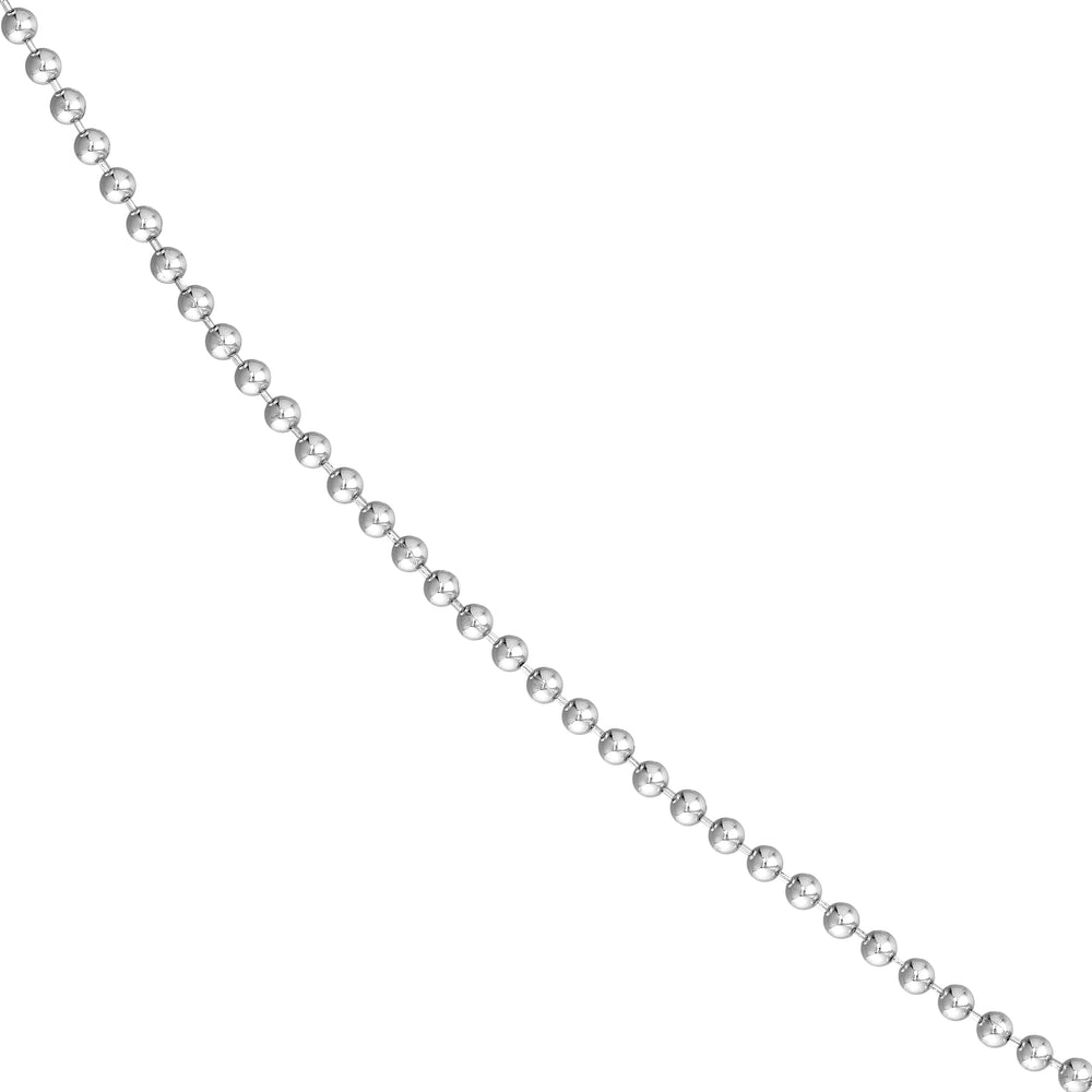 Sterling Silver 1.5mm Bead Chain