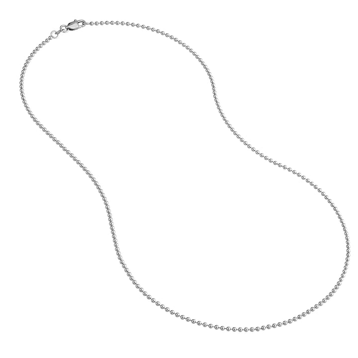 Sterling Silver 1.5mm Bead Chain