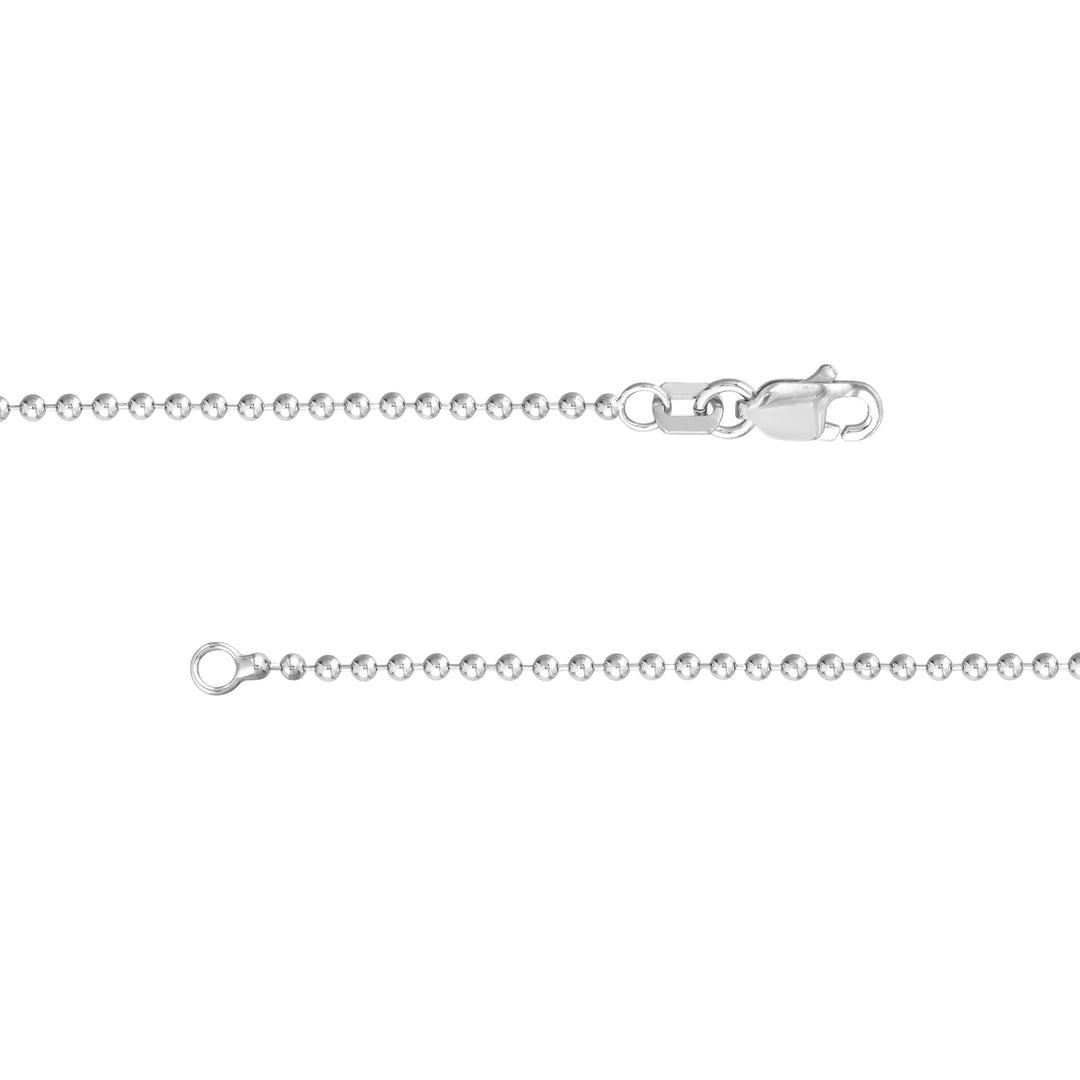 Sterling Silver 1.5mm Bead Chain