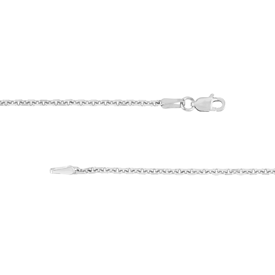 Sterling Silver 1.9mm D/C Cable Chain