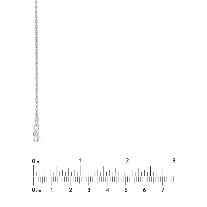 Sterling Silver 1.9mm D/C Cable Chain