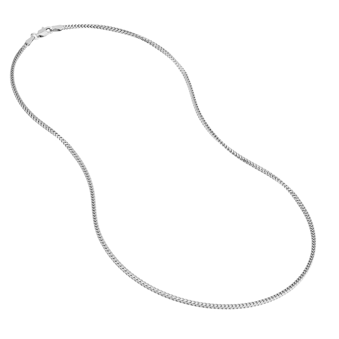 Sterling Silver 1.45mm Franco Chain with Lobster Lock