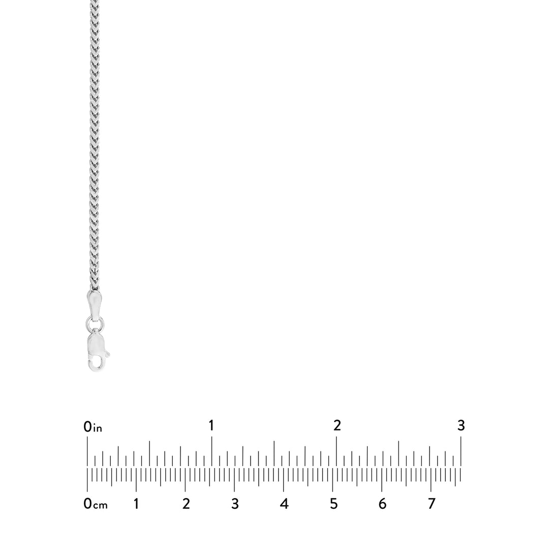 Sterling Silver 1.9mm Franco Chain with Lobster Lock