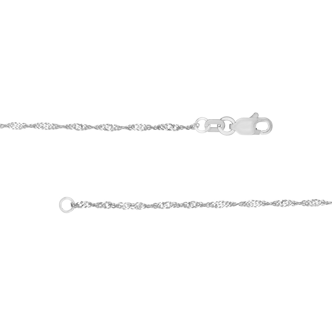 1.4mm Singapore Chain with Lobster Lock