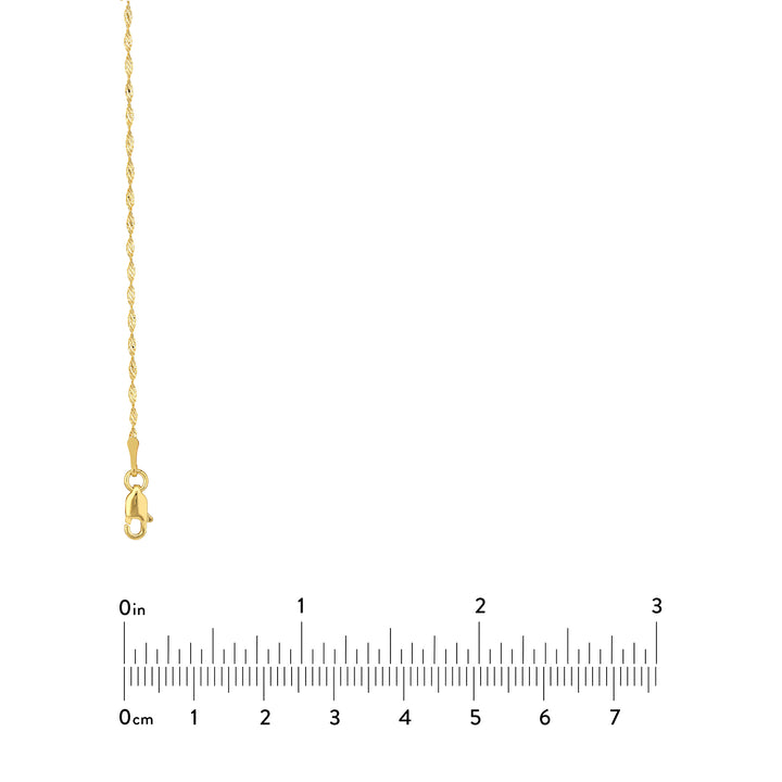 1.35mm Dorica Chain with Lobster Lock