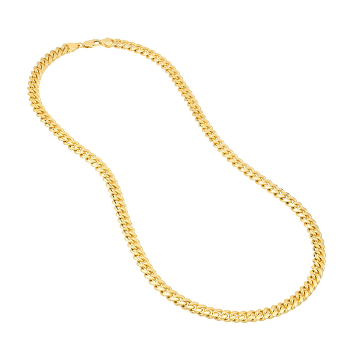 8.10mm T-Miami Cuban Chain with Lobster Lock