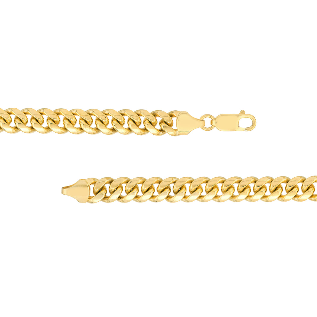 8.10mm T-Miami Cuban Chain with Lobster Lock
