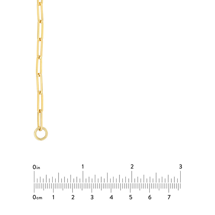 Paper Clip Split Chain Bracelet