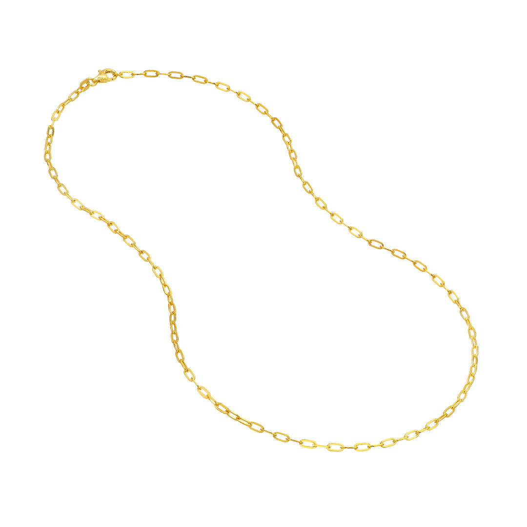 2.1mm Paper Clip Chain