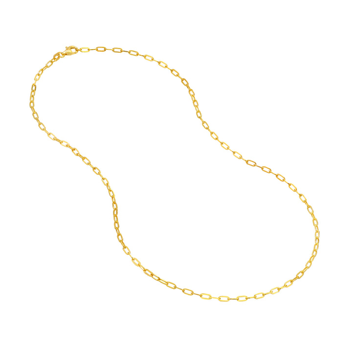 2.1mm Paper Clip Chain